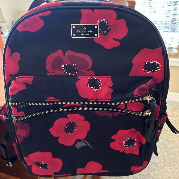 kate spade Bags Kate Spade Poppies Backpack Poshmark